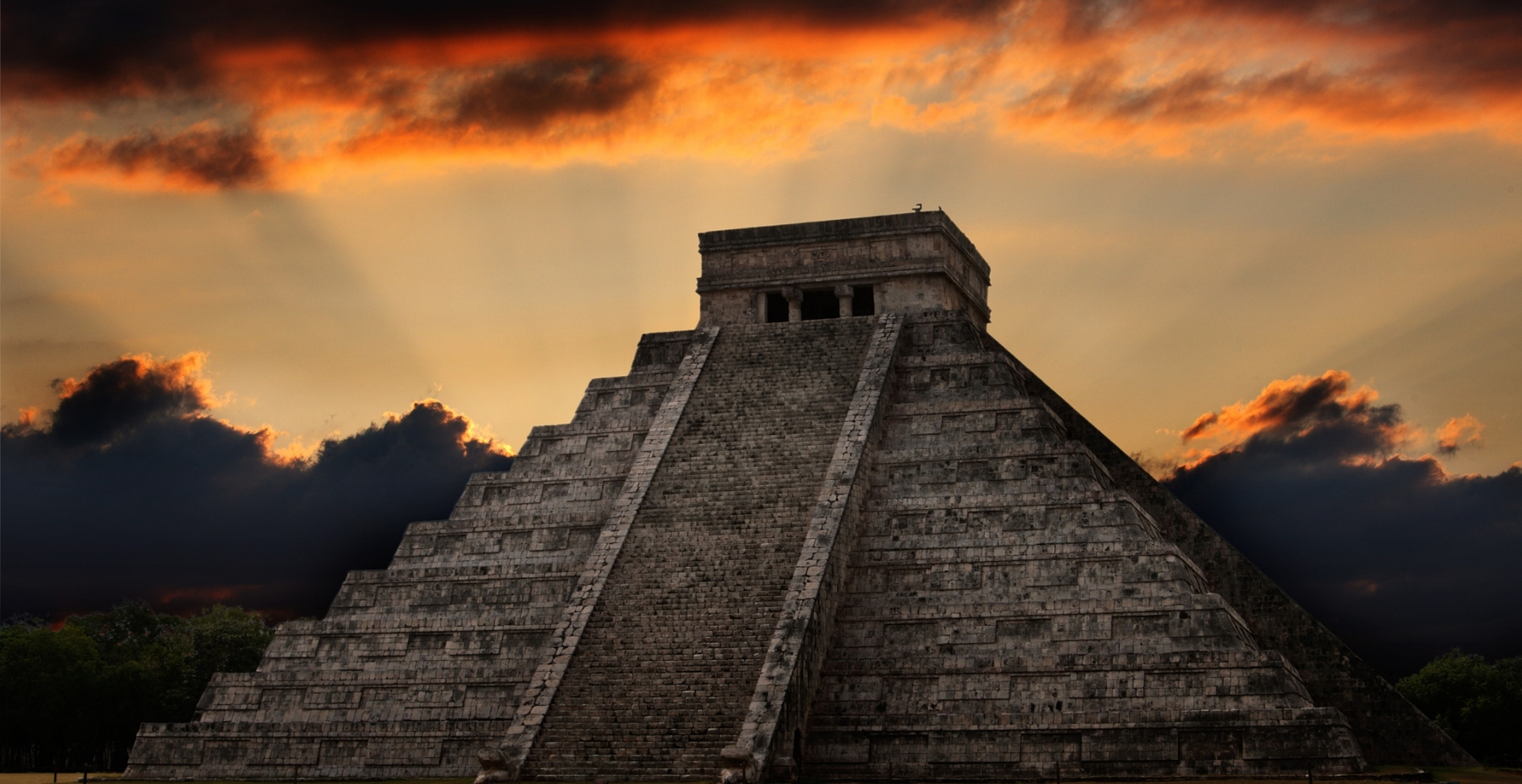 Mayan ruins of Central America
